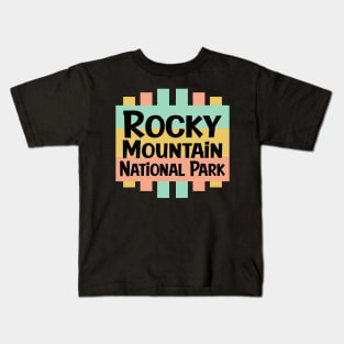 Rocky Mountain National Park Kids T-Shirt